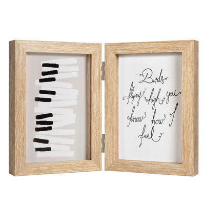 Henzo cadre photo piano diptyque 10x15cm