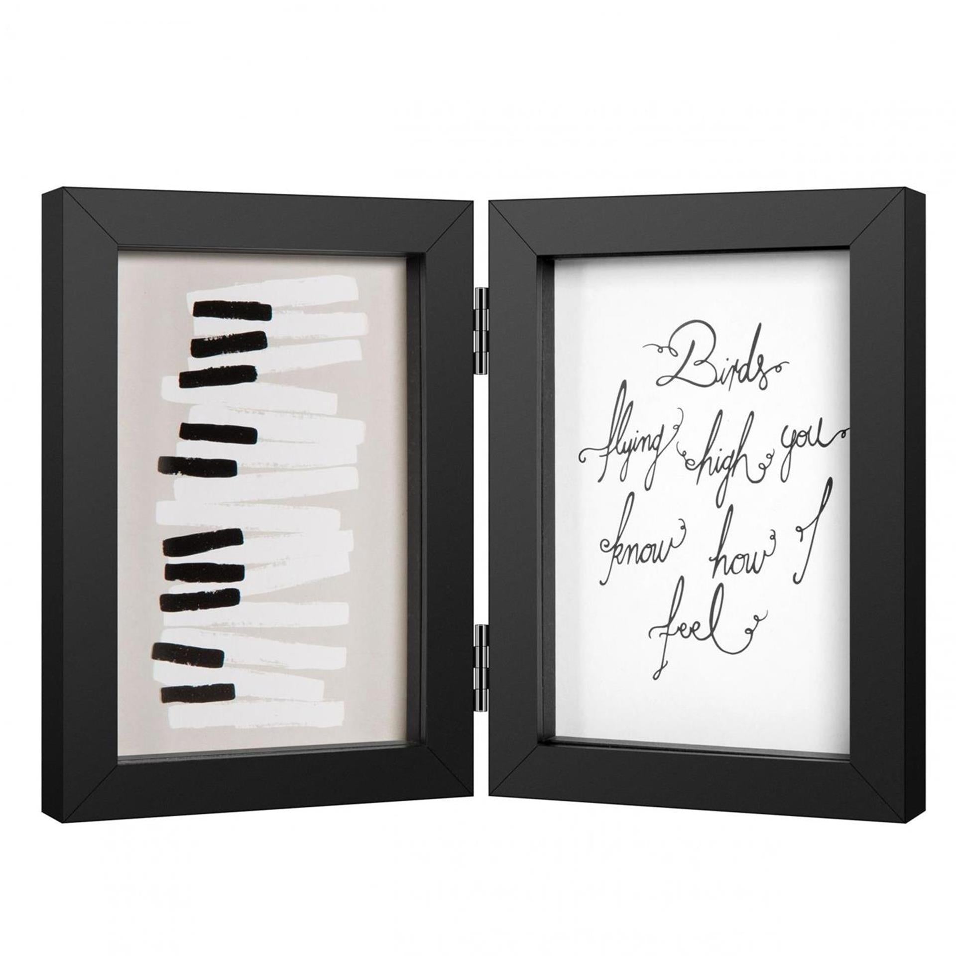 Henzo cadre photo piano diptyque 13x18cm