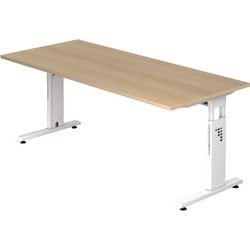 Bureau Bach Hammerer vos19 ew mélamine piètement en T