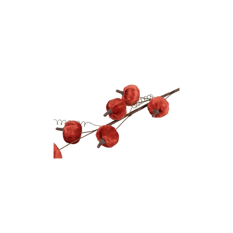 Countryfield branche artificielle citrouille orange 10x4x50cm