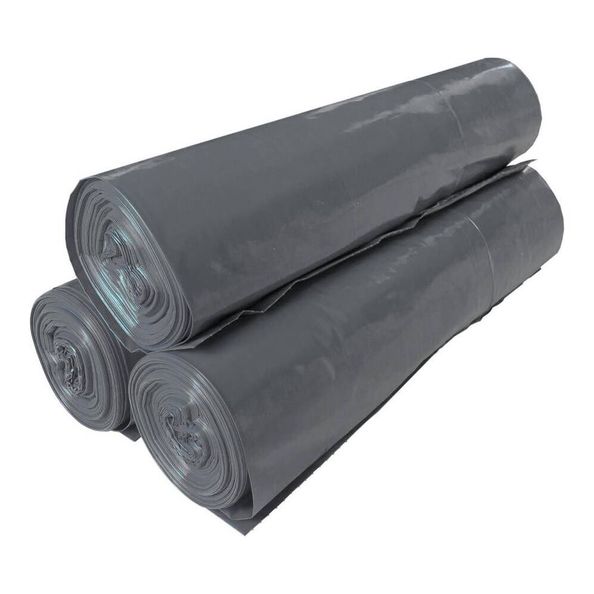 Sac poubelle ldpe 70 x 110cm t70 gris (200 pièces)