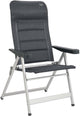 Crespo - fauteuil inclinable - s - al 235 - deluxe - gris foncé