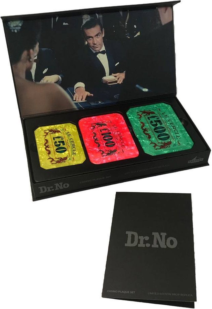 Factory Entertainment James Bond - Réplique 1 1 Dr No Casino Plaques Édition Limitée