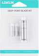 Loklik • jeu de lames artisanales pointe profonde 2 pcs.