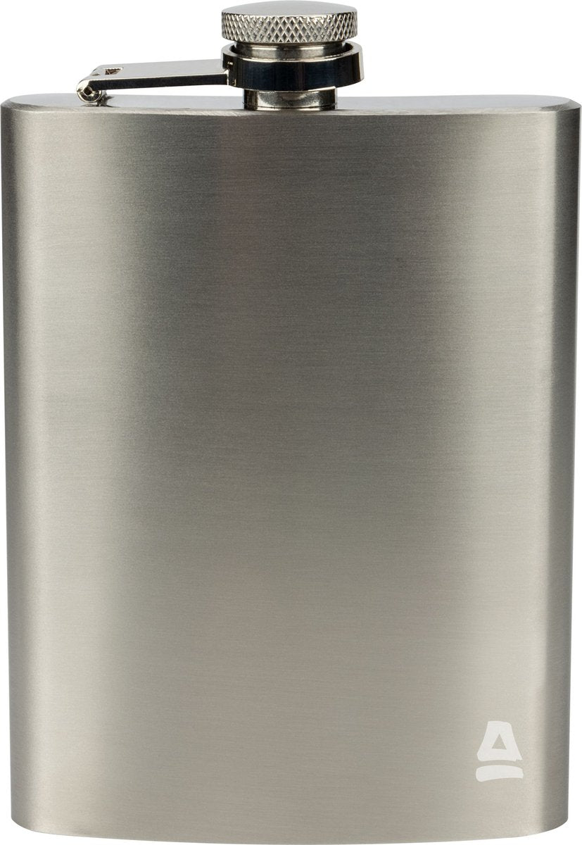 Flasque Abbey Camp en acier inoxydable - 200 ml - glennfinnan-200 - argent