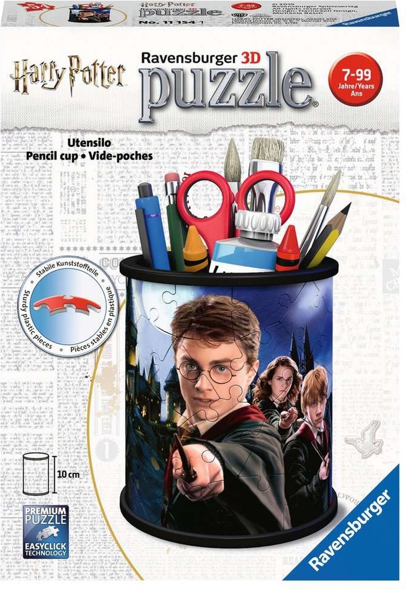 Ravensburger boîte à crayons Harry Potter - Puzzle 3D - 54 pièces