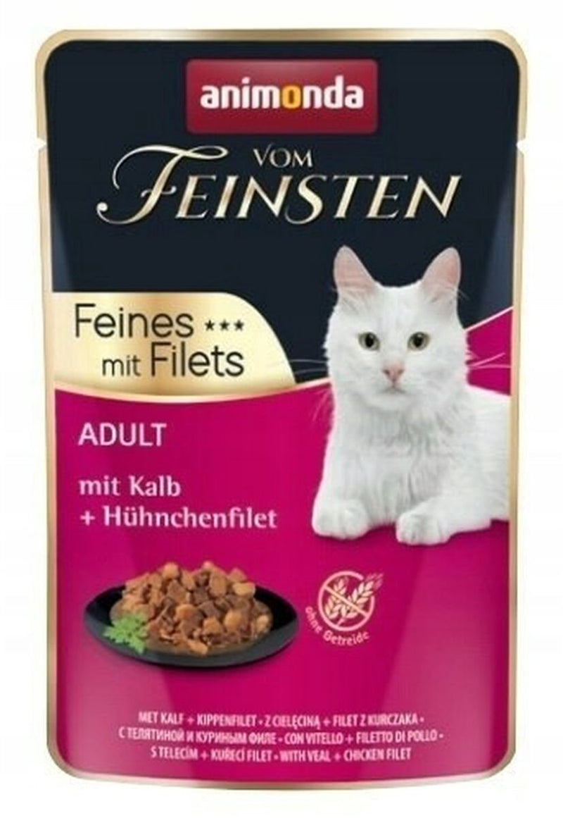 Nourriture pour chat Animonda au veau fin 85 g