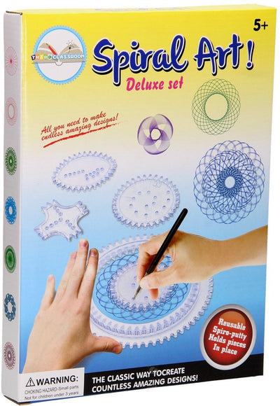 Set de dessin en spirale, 23 pcs.