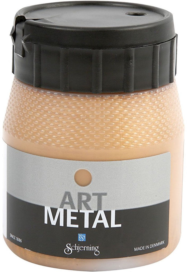 Schjerning hobby peinture métallisée, or foncé (5106), 250 ml 1 bouteille