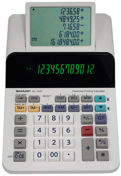 Citizen Citizen SH-EL1501 Calculatrice Sharp EL1501 WIT Bureau 12 chiffres
