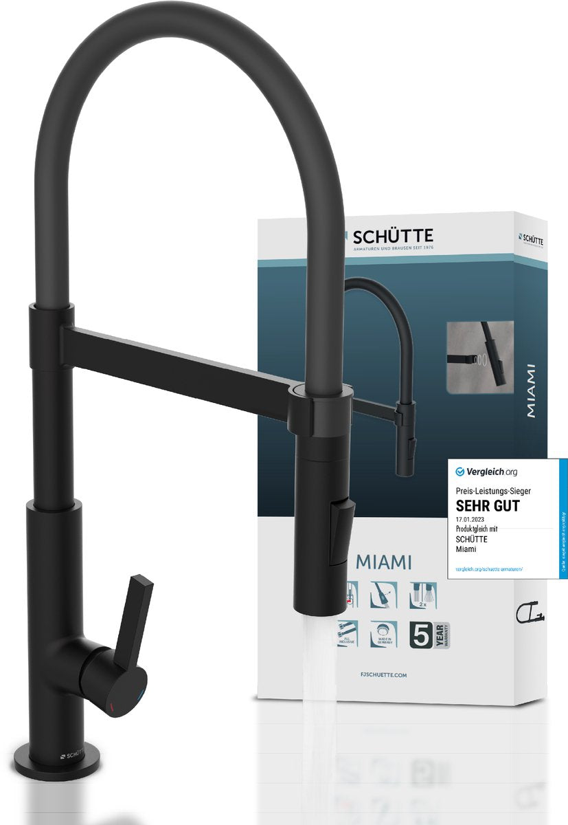 Schütte schütte eenknops mixte Miami Matzwart