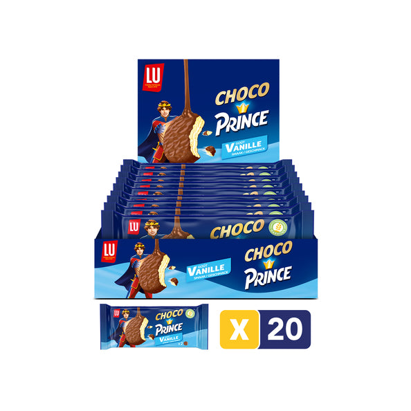 Lu choco prince duo vanille bleu (20x 57gr)