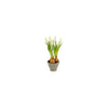 Countryfield fleur artificielle en pot muscari blanc h28cm