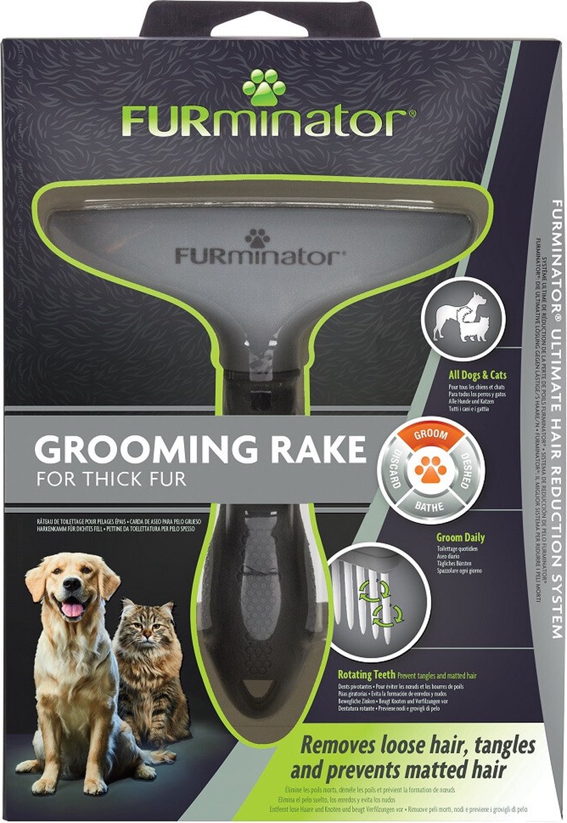 Râteau de toilettage pour chiens et chats Furminator