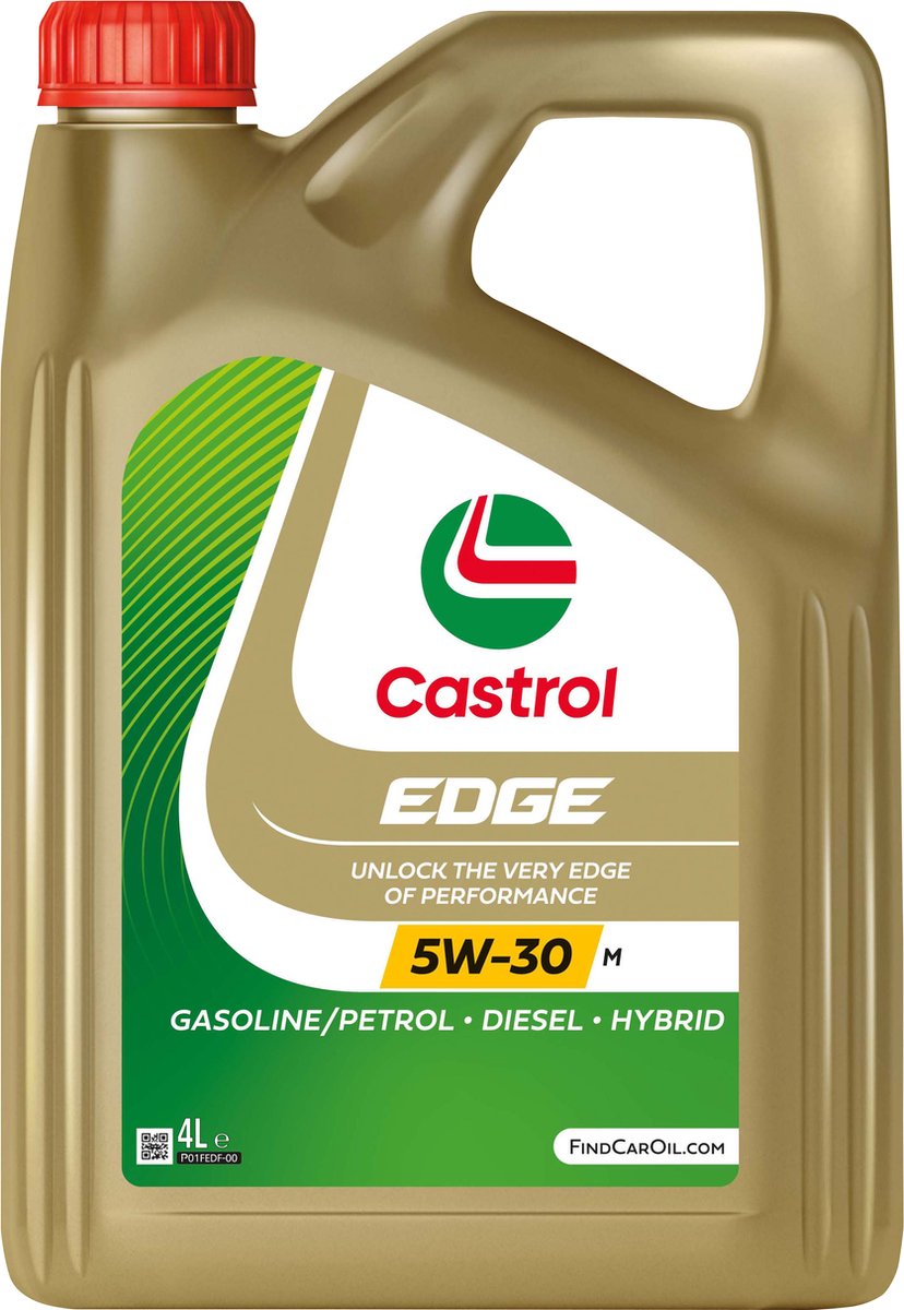 Castrol edge m series - huile moteur - 5w-30 - pour essence et diesel - 4l