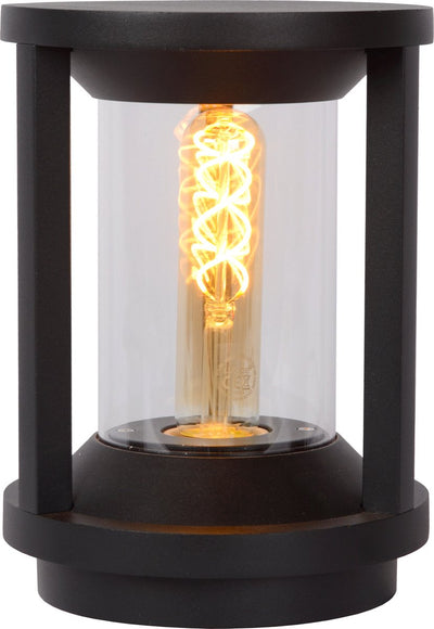 Lucide cadix - lampe sur pied - ø 16 cm - 1xe27 - ip65 - noir