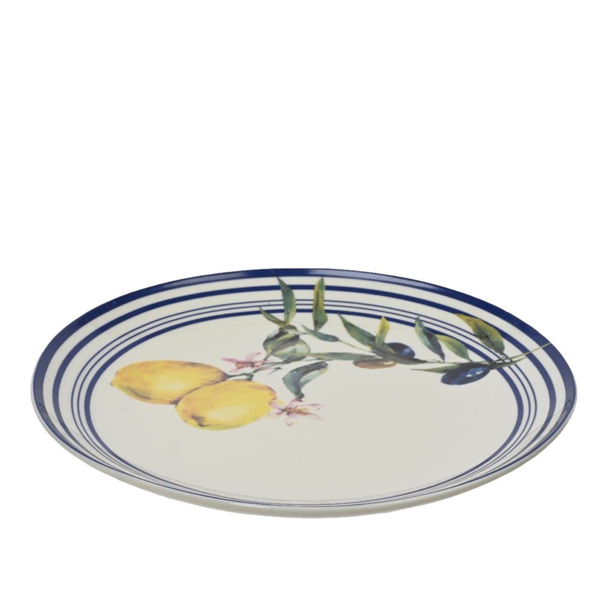 Assiette Decoris citron porcelaine dia20,3cm
