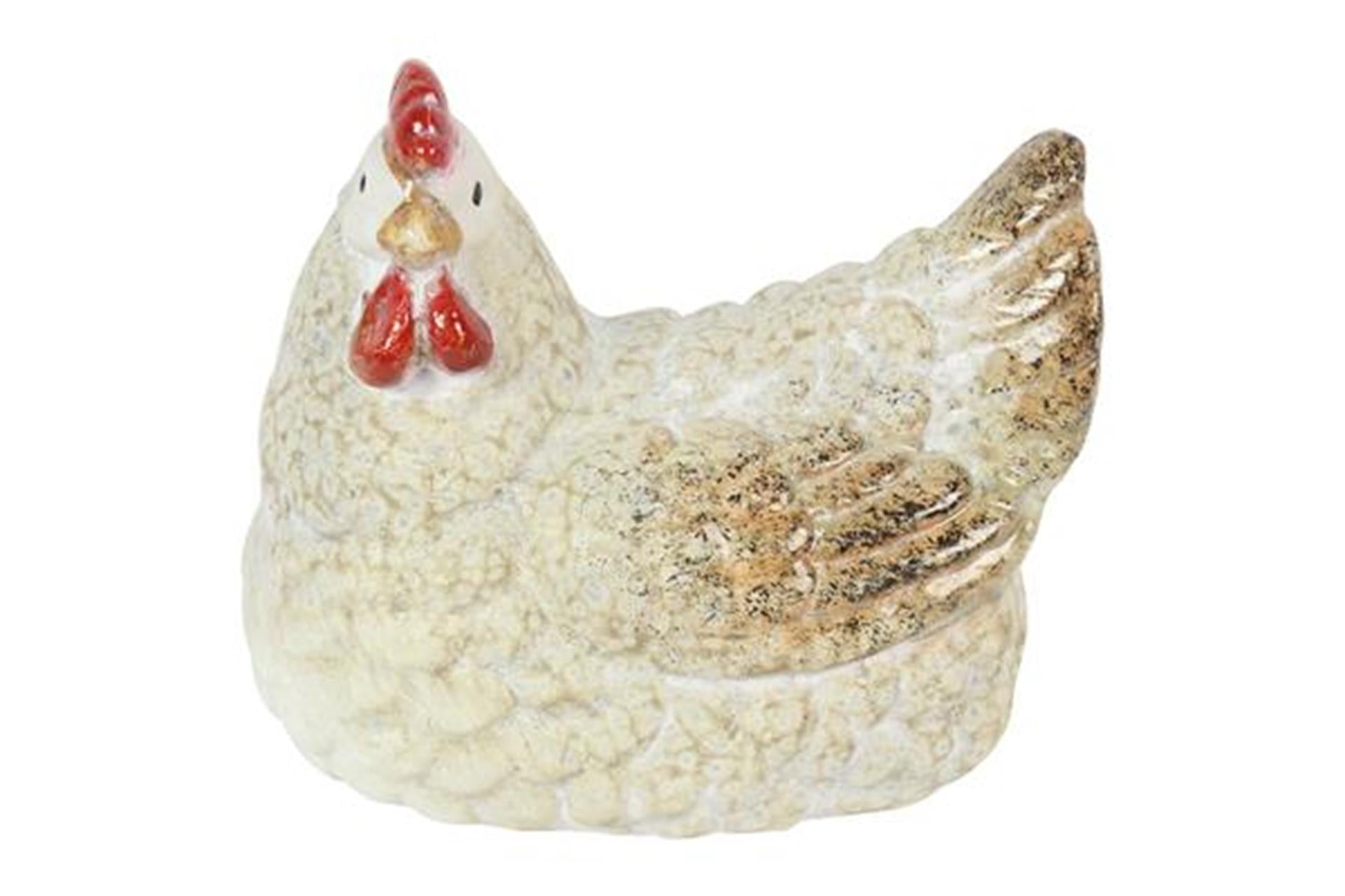 Poulet Countryfield assis 9,5x7x8,5cm