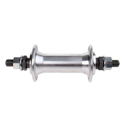 Vinty Forn aluminium 36 trous avec 10 mm d'essieu fixe argent