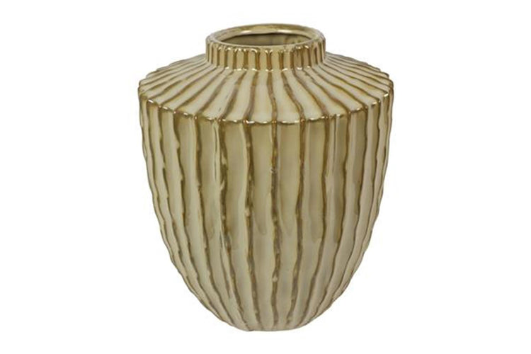 Countryfield vase duuk s vert ø23x26cm