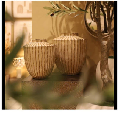 Countryfield vase duuk s vert ø23x26cm