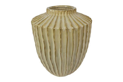 Countryfield vase duuk l vert ø32x38cm