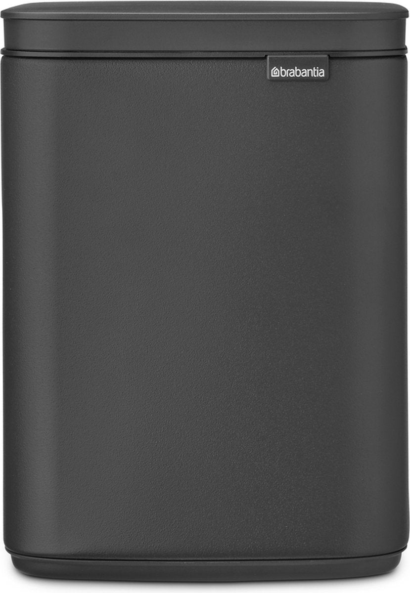 Poubelle Brabantia bo - 4 litres - salle de bain - gris infini minéral