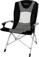 Chaise de camping Eurotrail Lyon - noir anthracite