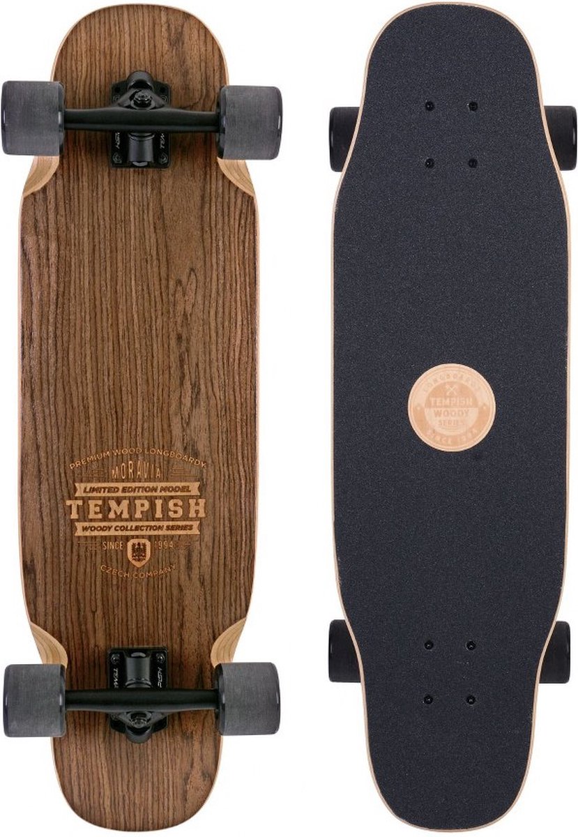 Tempish – longboard moravia ii – 31 pouces 79 cm – mini cruiser agile – léger, ludique