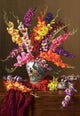 Puzzle Glaïeuls de Castorland dans un vase chinois 1000 pièces