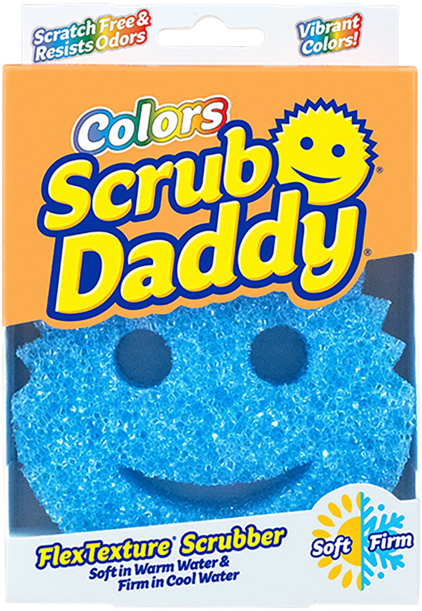 Éponge de nettoyage Scrub Daddy – bleue – 1 pièce