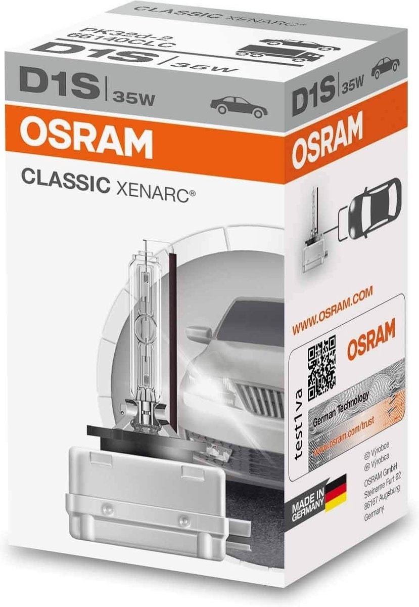 Lampe de remplacement au xénon Osram Xenarc Classic D1S