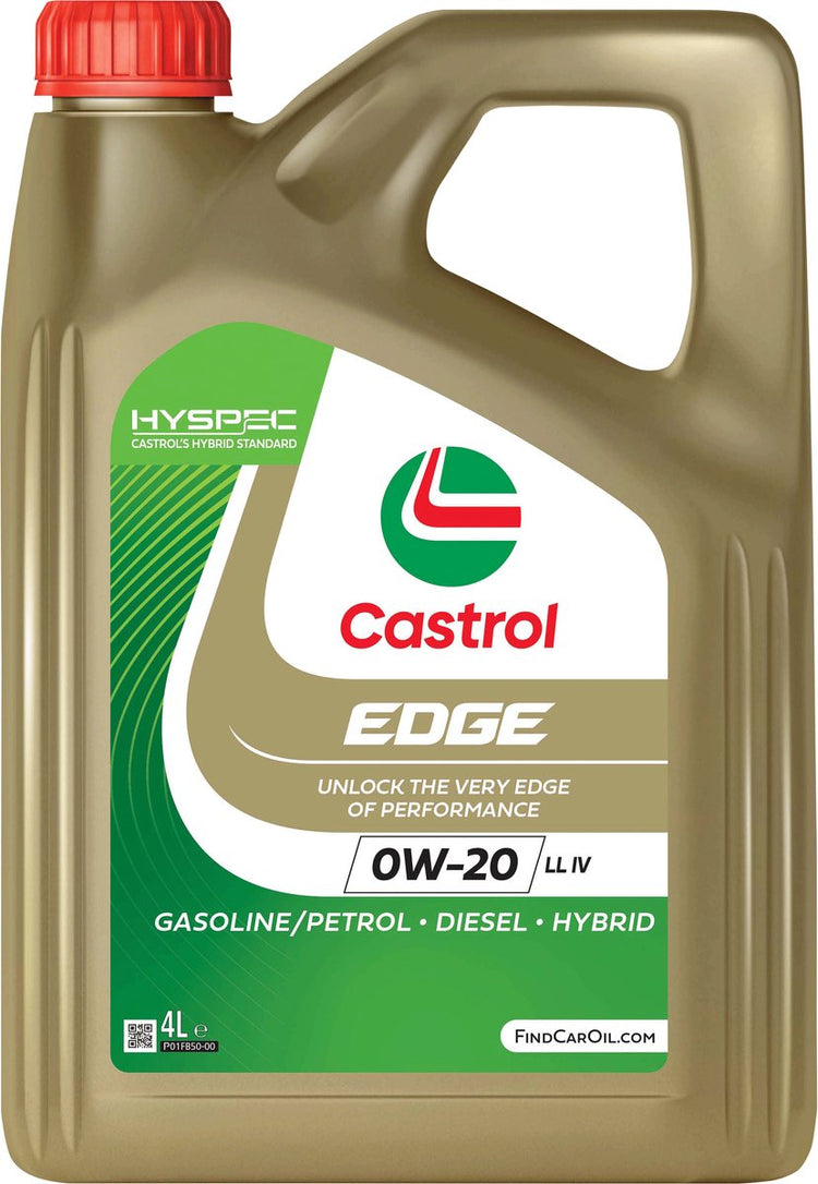 Huile Castrol Edge 0w20 ll iv 4 litres
