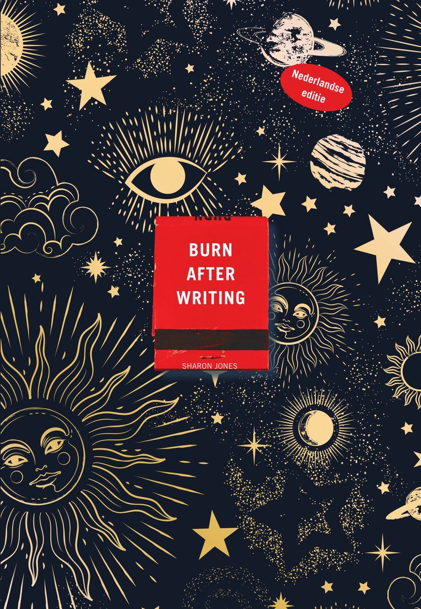 Brûlure du spectre après l'écriture - astro - édition néerlandaise