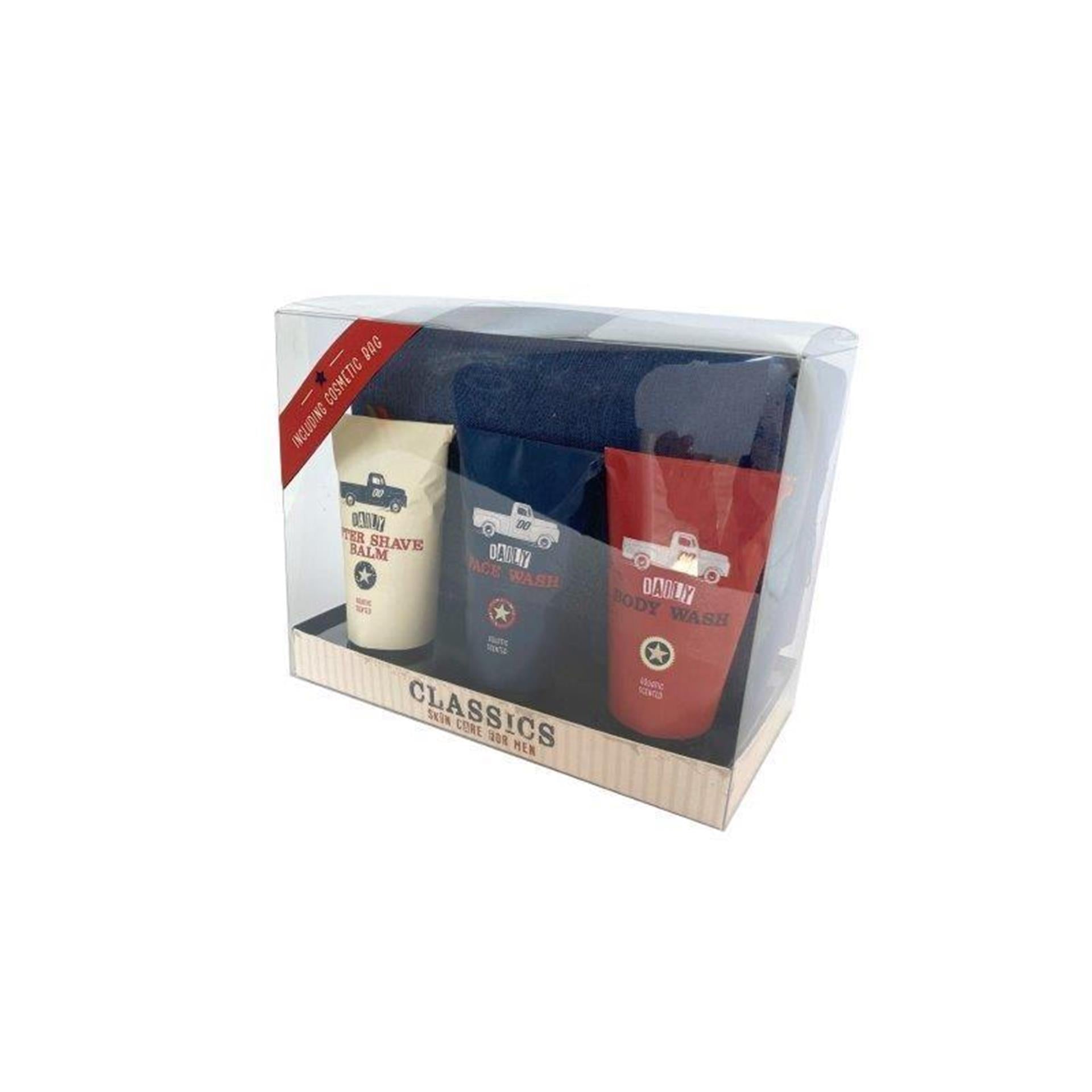 Coffret cadeau classique Source Balance avec trousse de toilette