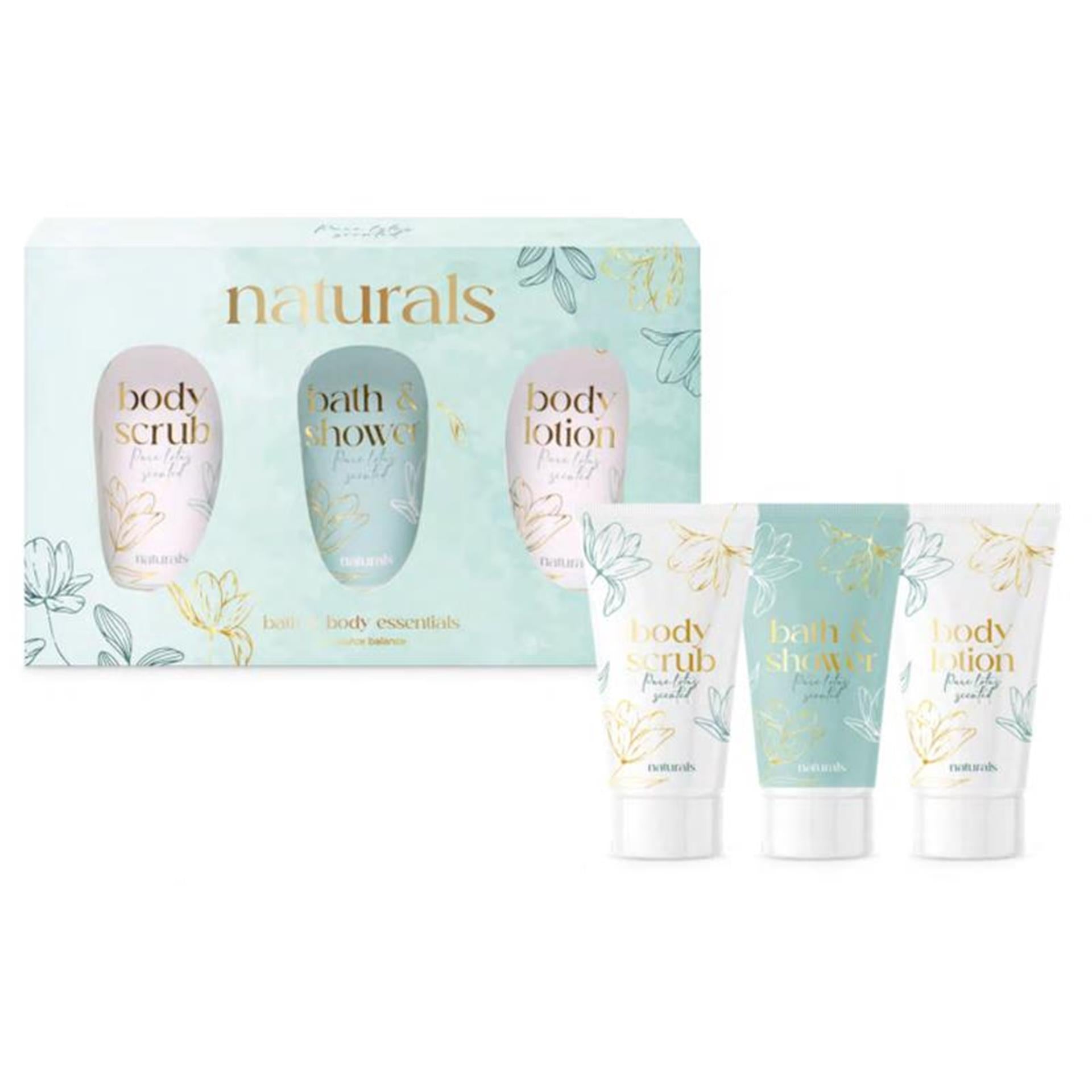 Source balance naturals coffret cadeau 3 tubes
