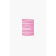 Lanterne rose clair oblongue 21*18 | 2 pièces