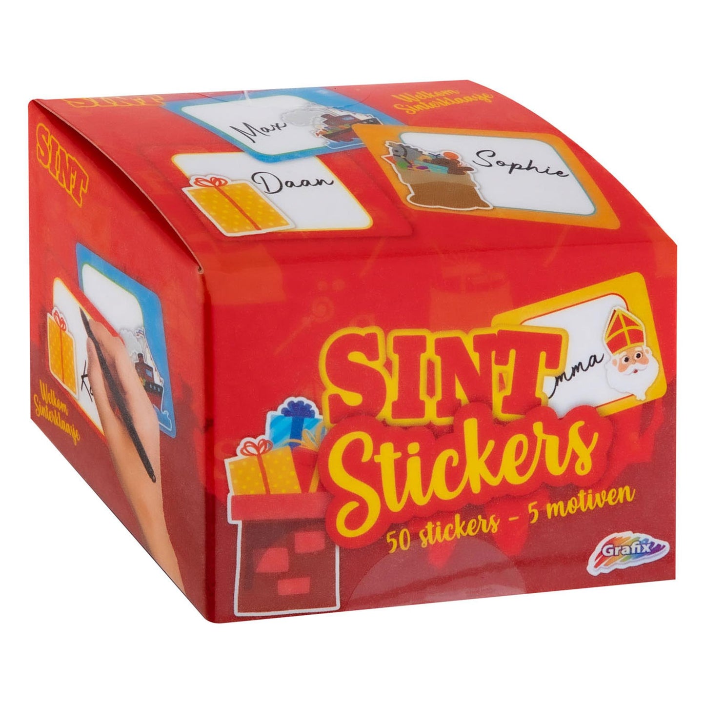 Grafix Sinterklaas Gift Étiquettes sur Roll, 50th.