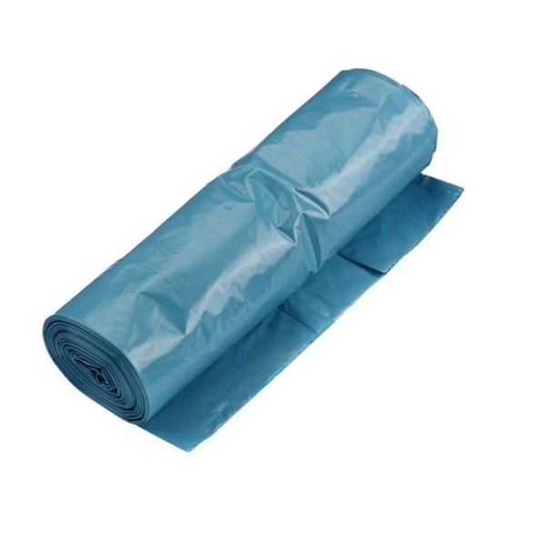 Sac poubelle bleu t70 65 20x125cm (10x 10 pièces)