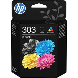 Cartouche d'encre hp 303 noir, magenta, cyan, jaune