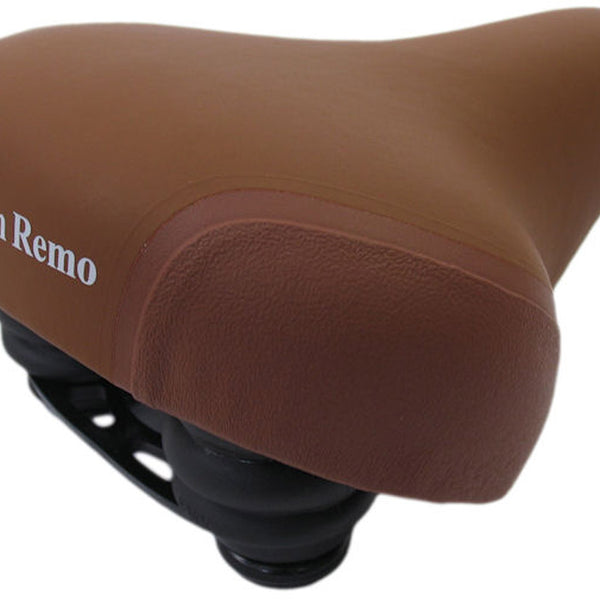 Selle Marwi Citybike Retro-Marron avec