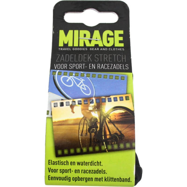 Tapis de selle Mirage Sport/Race - nylon extensible - noir