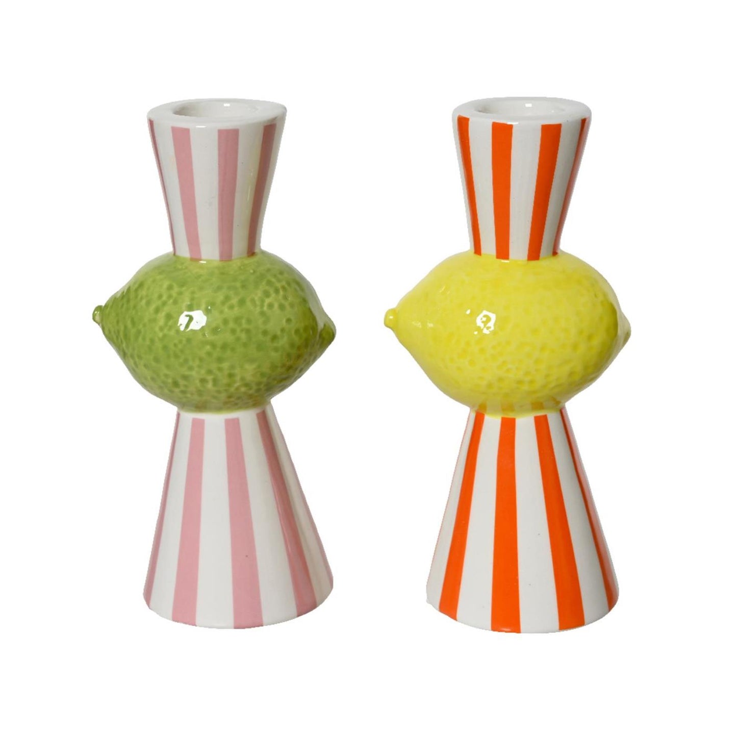 Chandelier Decoris fruit-rayure h14,2cm