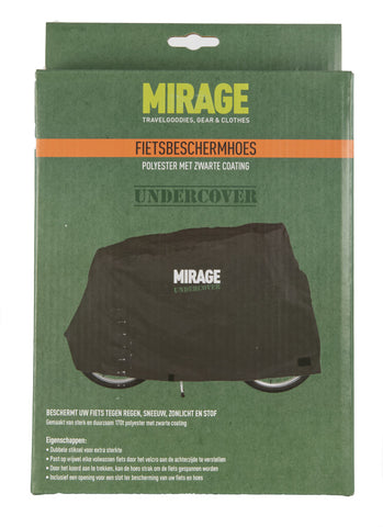 Mirage - Undercover fietsbeschermhoes 170T polyester zwart