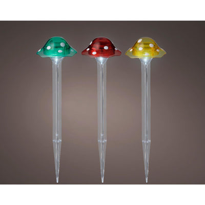 Lumineo lampe solaire champignon h33,5cm