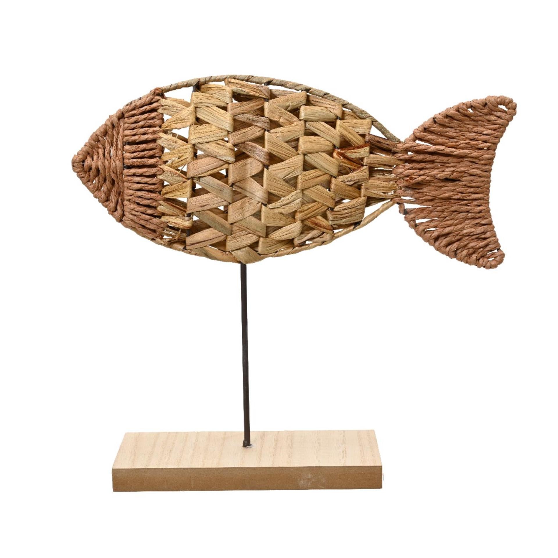 Corde à poisson Decoris sur socle h30cm