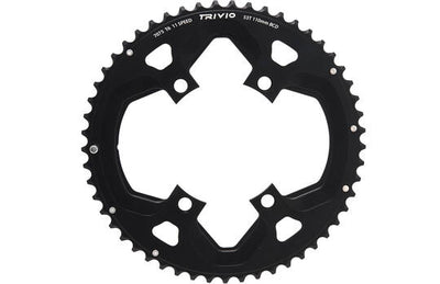 Trivio - plateau de course 53t.11 vitesses 110 bcd 4 bras shimano