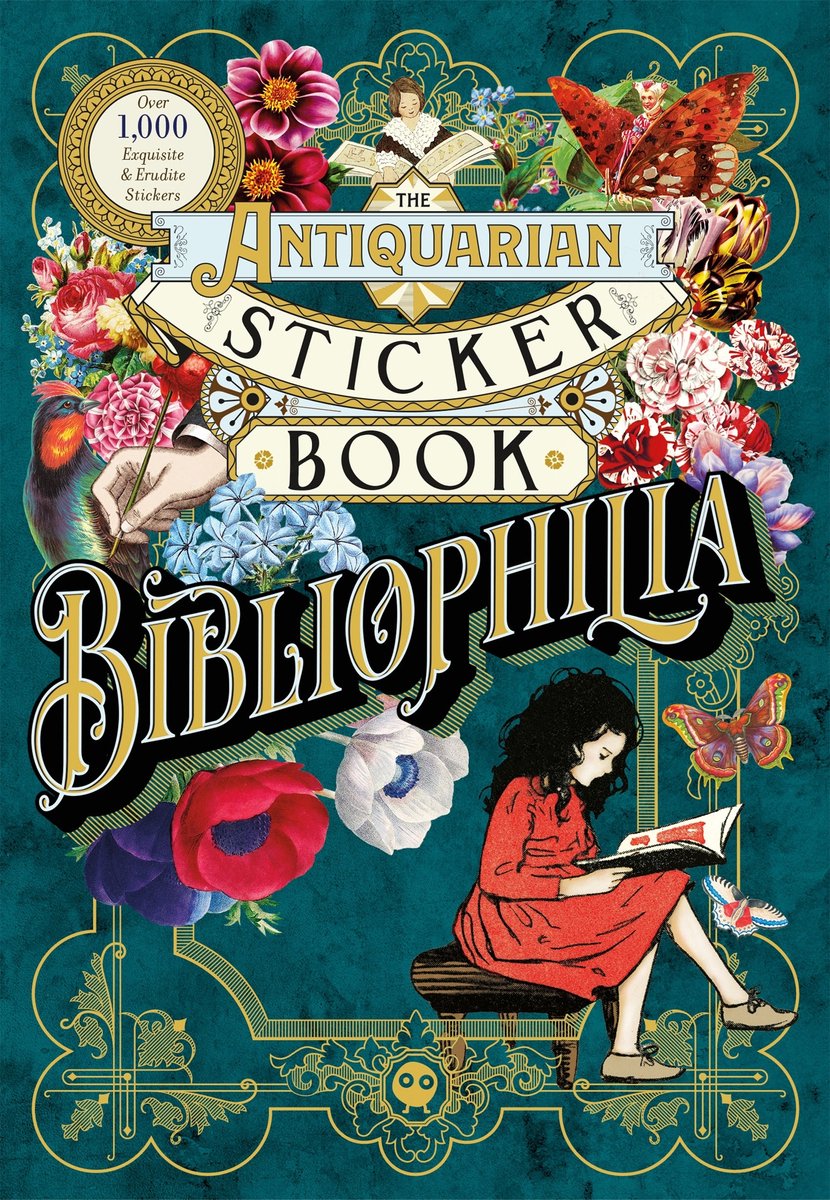 Le livre d'autocollants d'antiquaire