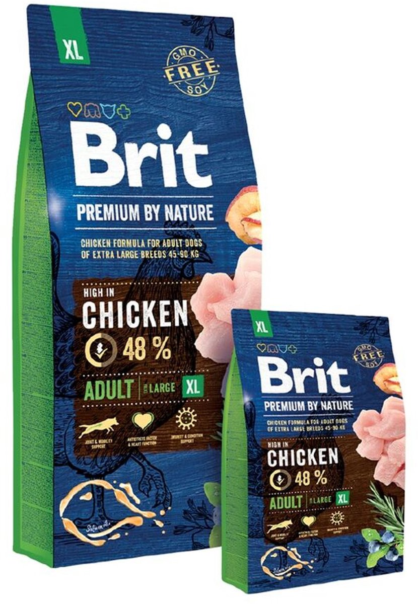 Brit premium adulte xl 15kg