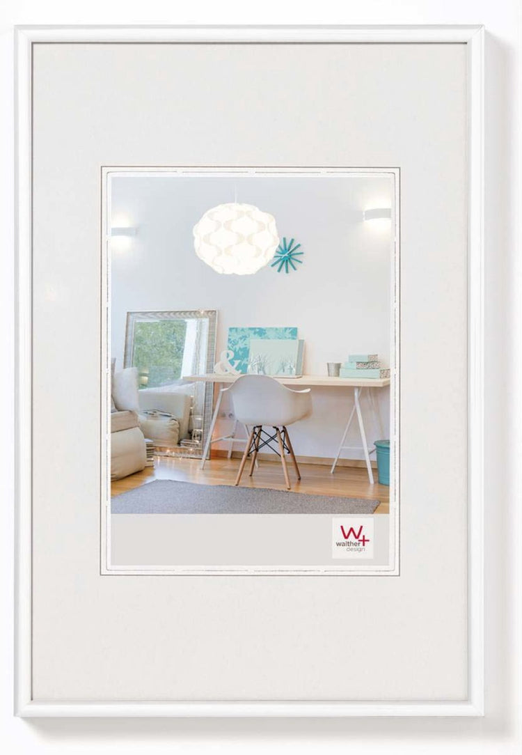 Walther new lifestyle - cadre en plastique - format photo 28x35 cm - blanc